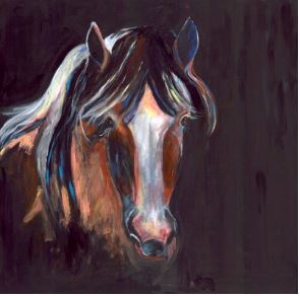 # V93 - Acrylic Horse #1
