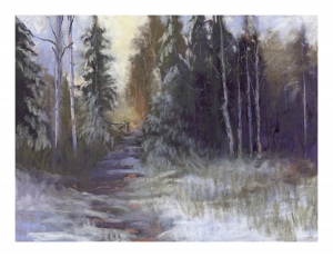 # V64 - Trail Bathed in Light