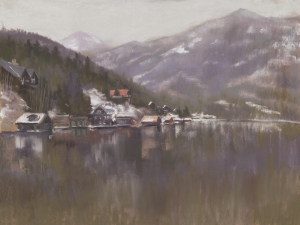 V149 - Morning Mist Over Grand Lake