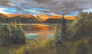 V181 - Sunset Over Grand Lake