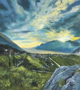 V193 - View of Arco, Italy